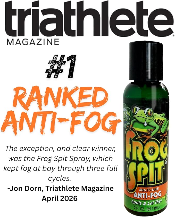 FROG SPIT Anti-Fog Concentrate | 2 oz. Bottle of Anti-Fog Solution | Anti Fog for Glasses, Goggles, Face Masks, Helmet Face Shields