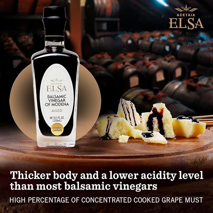 Elsa, Vinegar Balsamic 12 Year, 8.5 Fl Oz