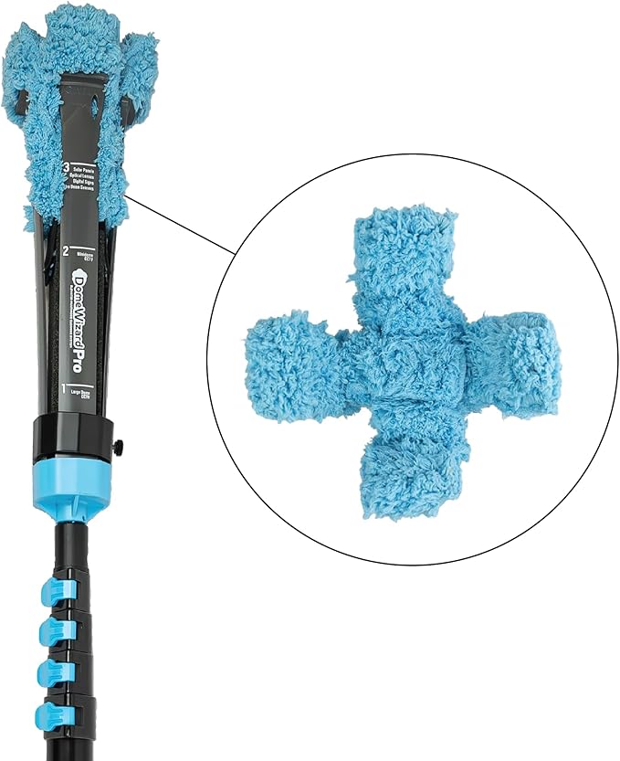 Replaceable Anti-Static Microfiber Cleaning Mitts for the DomeWizard Camera Cleaning Tool.
