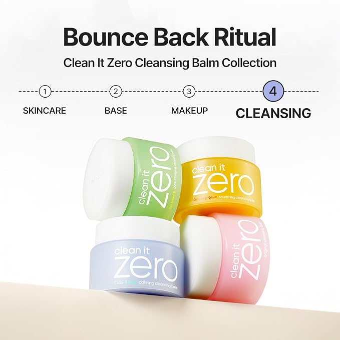 BANILA CO Clean it Zero Calming Cleansing Balm | Korean Makeup Remover for Sensitive Skin | Vegan | Cleansing Oil, Facial Cleanser Made with Centella Asiatica & Madecassoside (100ml / 3.38 fl. oz)