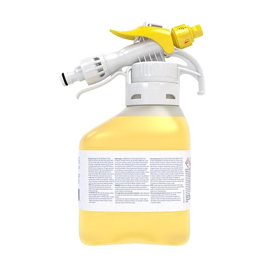 Diversey 93313117 SUMA Break-Up High Foaming Degreaser, Cleans Floors, Walls & Food Contact Surfaces, Concentrate, Ready-to-Dispense RTD Spray, 1.5-Liter (Pack of 2)