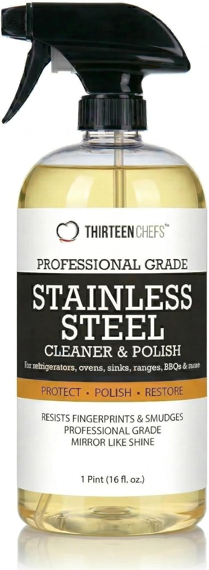 Ultimate Kitchen Care Bundle by Thirteen Chefs – Wood, Stone, All Purpose Cleaner & Stainless Steel Protection Kit