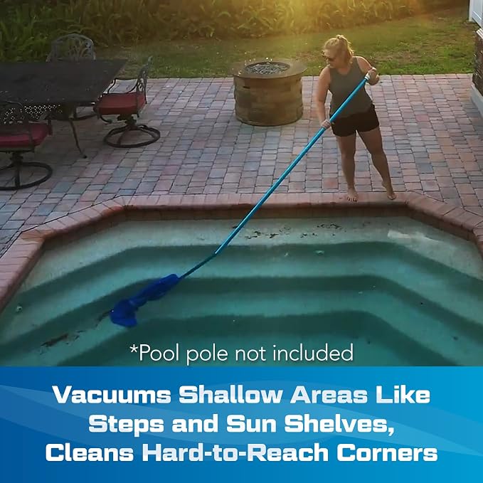 POOL BLASTER Max Li Cordless Pool Vacuum – Battery‑Powered, No Hoses or Cords – for Inground & Above Ground Pools, & Spas – up to 60‑Minute Runtime