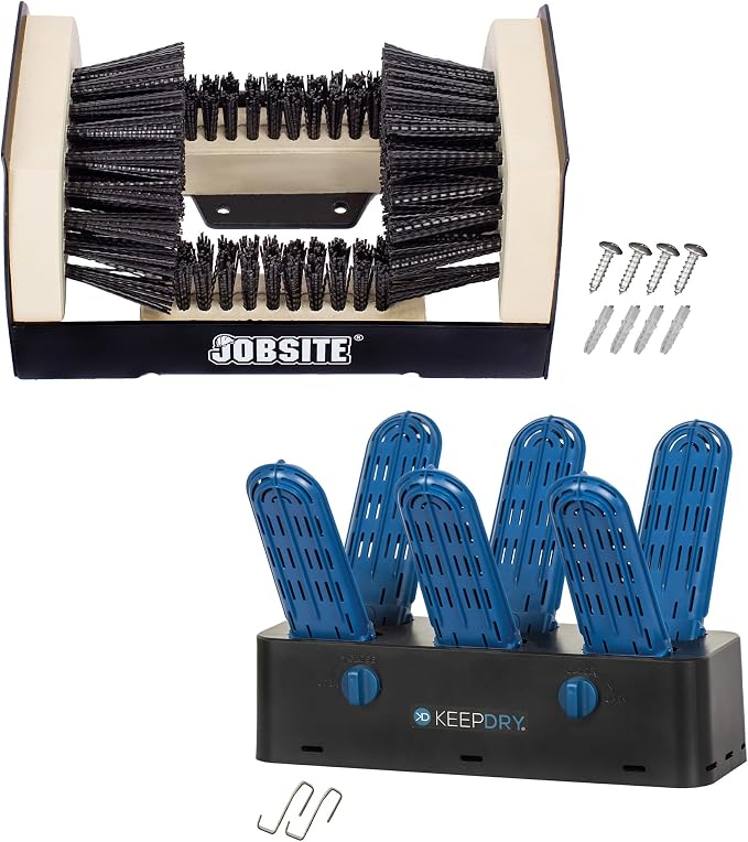 Boot Scrubber & Over Vent Glove Dryer Bundle