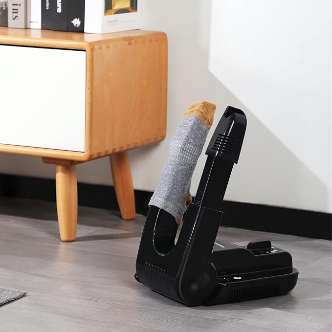 Boot Dryer Shoe Dryer with Timer, leapara Heat Blower Warmer for Work Boots, Gloves, Sweaty Feet, Sneaker, Portable Dryer with Foldable Rack (110V)