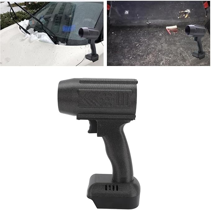 Cordless Dry Blower, 150000 RPM Powerful Electric Air Duster Blower, Brushless Motor Portable Hand Held Mini Turbo Violent Fan Air Blower for Car Computer Lens