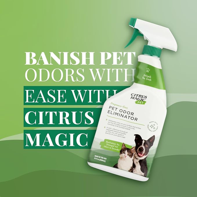 Citrus Magic Pet Odor Eliminator, 22 fl oz (Pack of 3)