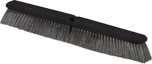 SPARTA Flo-Pac Plastic Floor Sweep, Floor Brush for Cleaning, 24 Inches, Black