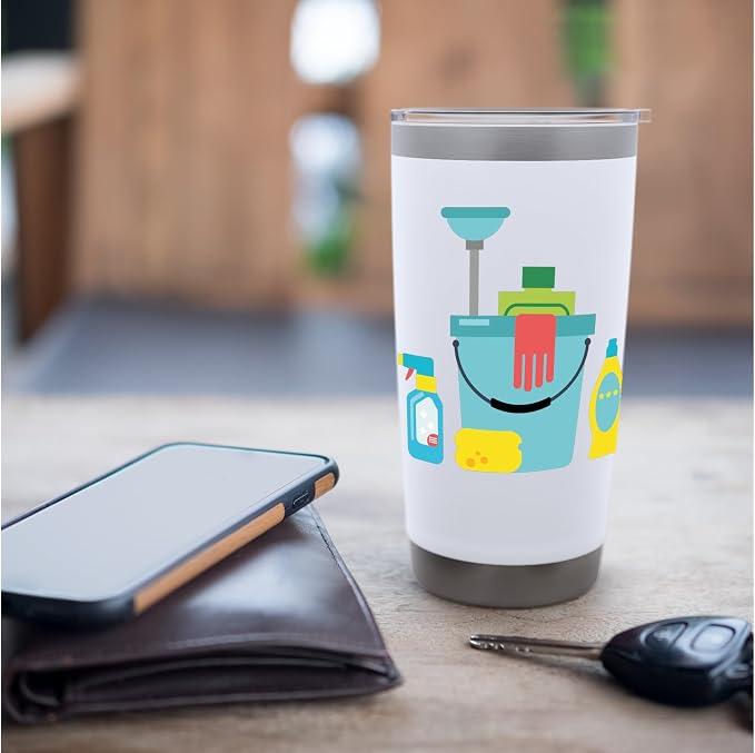 Cleaning Supplies Gift Stainless Steel Insulated Tumbler