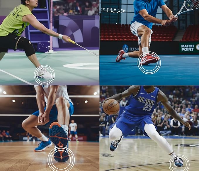 Traction+ Premium Shoe Grip Spray – Trusted by Collegiate & Pro Athletes | Restores Squeaky Court Traction | Natural, Odorless Anti-Slip Spray for Basketball, Volleyball & Pickleball