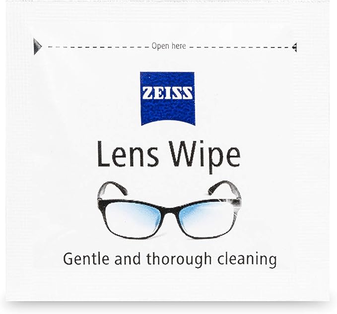 ZEISS Pre-Moistened Lens Cleaning Wipes, 600 Count + ZEISS AntiFOG Wipes, 120 Count Bundle
