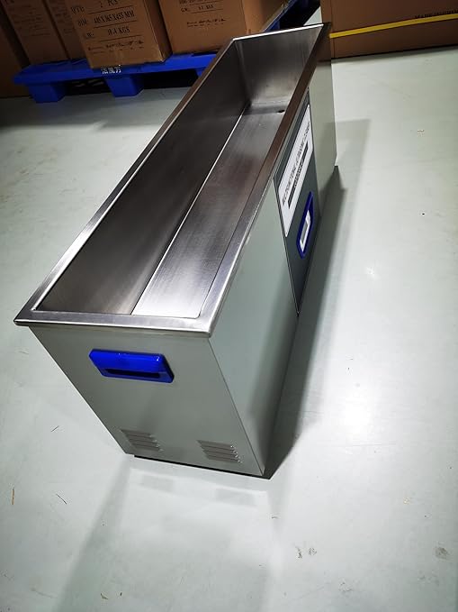 30L Professional Digital Ultrasonic Cleaner with Heater & Timer, 840W Commercial Grade, Extra-Long Stainless Steel Tank for Guns, Rifle Parts, etc