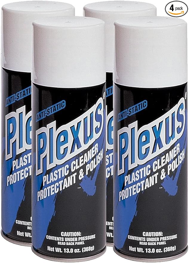 Plexus 20214-4PK-4PK Plastic Cleaner and Polish - 52 fl. oz., (Pack of 4)