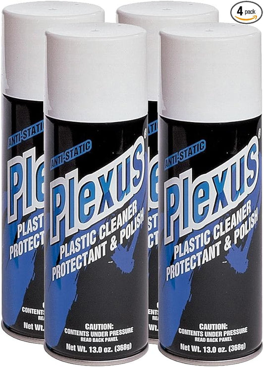 Plexus 20214-4PK-4PK Plastic Cleaner and Polish - 52 fl. oz., (Pack of 4)