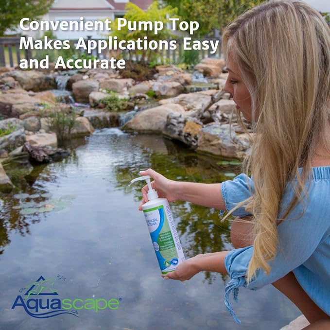 Aquascape 98889 Sludge & Filter Cleaner Water Treatment for Pond and Water Features, 8-Ounce Bottle