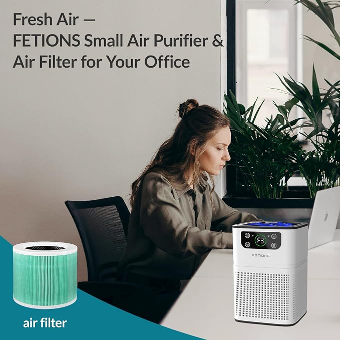 Air Purifier White + Air Purifier Black