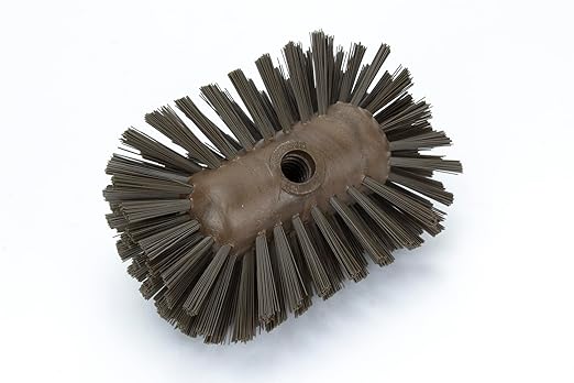 SPARTA Kettle Brush, Essential Scrubber with Flared Head for Cleaning Tanks and Kettles, 5.25" x 7.5", Brown