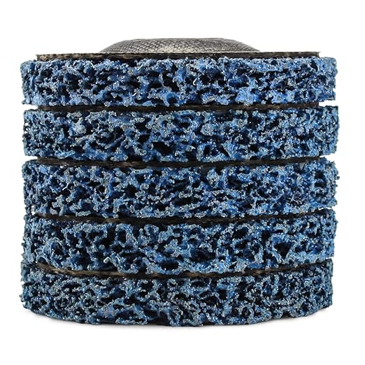 BHA Easy Strip Discs Clean and Remove Paint, Rust and Oxidation 4” x 5/8” - 5 Pack