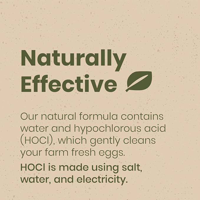Clean Republic Good Salt Pet Fresh Nest Egg Wash Spray, Natural Cleaner for Freshly Laid Eggs, Made in the USA, 32 Ounce Bottle, 2-Pack