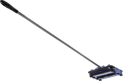 Carlisle FoodService Products Duo-Sweeper Rubberized Carpet and Floor Sweeper – Efficient Manual Cleaning for Restaurants with Low Pile Carpets