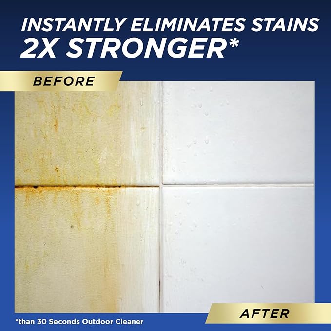 30 SECONDS Pro Mold and Mildew Stain Remover | Scrub Free | Brighter Results Instantly | Ready To Use | 32 Fl. Oz. (2 PACK)
