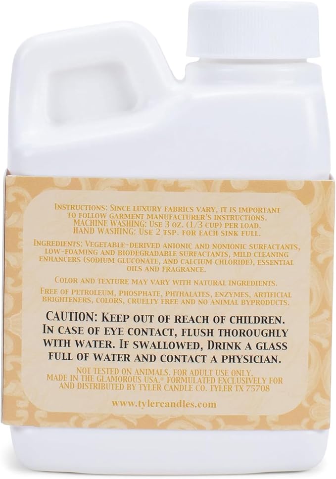 Tyler Candle Glamorous Wash Laundry Detergent 4oz Bundle (Diva, Kathina, High Maintenance)