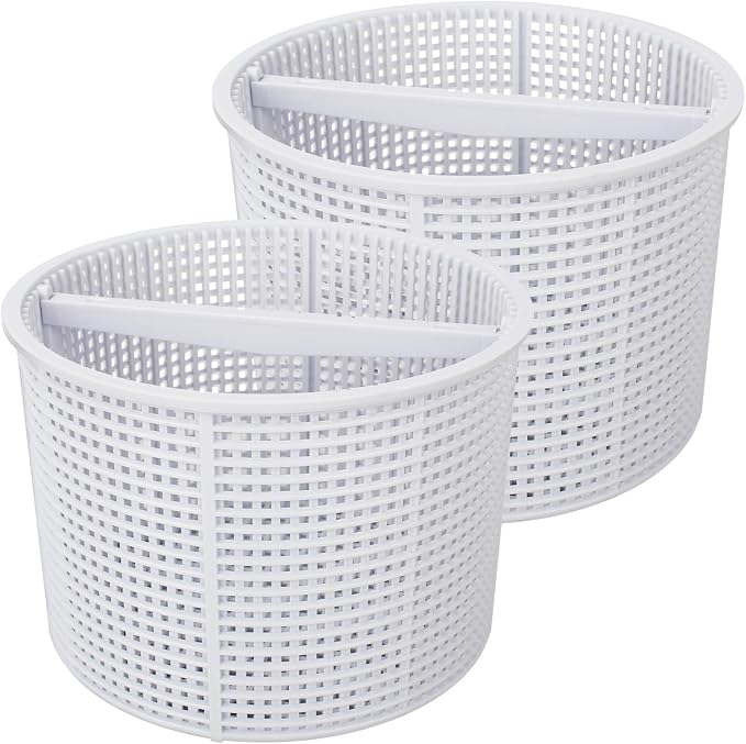 ChangTa Pool Skimmer Basket Replacement, for Hayward SPX1082CA & Aladdin B-152 Skimmer Models SP1082 SP1083 SP1084 1085 1086 SP1075 1075T 1076 1077 Skimmers Basket 2pack