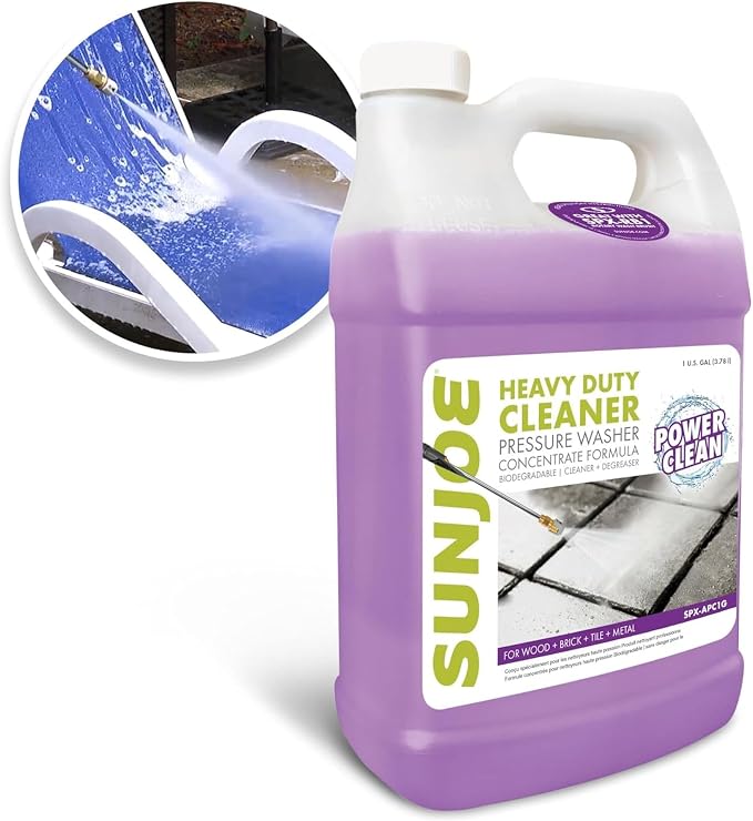 Sun Joe SPX-APC1G All-Purpose Heavy Duty Pressure Washer Rated Cleaner + Degreaser, 1-Gallon