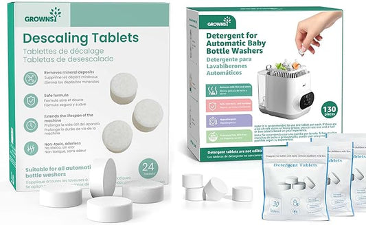 GROWNSY Descaler Tablets and Detergent Tablets