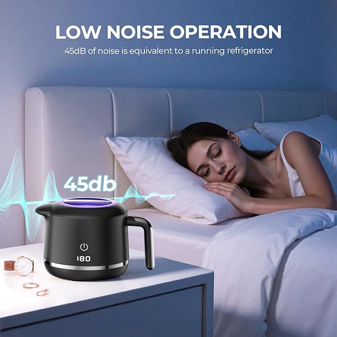 Dental Ultrasonic Retainer Cleaner Machine: Dental Cleaning Pod for Denture/Mouth Guard/Aligner/Night Guard/Braces/Toothbrush Heads/Jewelry - 45kHz Retainer Cleaner with Digital Timer & 200ML