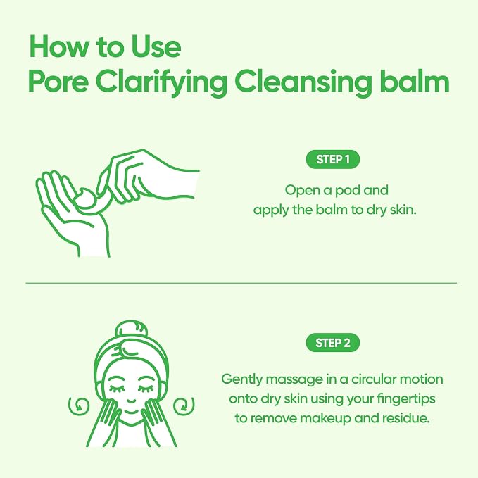 BANILA CO Clean It Zero Pore Clarifying Cleansing Balm Travel Kit | Travel-Friendly Cleanser for Oily & Acne-Prone Skin | 16 Pods of Vegan, Hypoallergenic Balm with AHA-PHA & Tea Tree (3ml x 16 Pods)