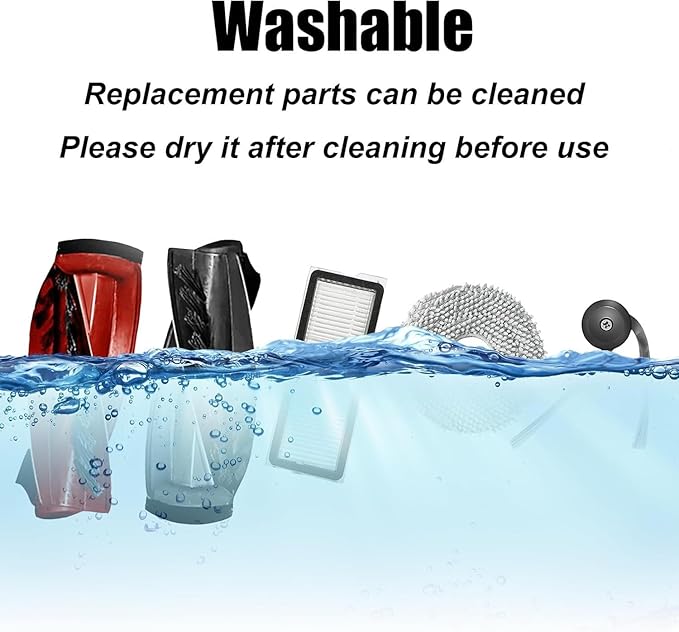 (12-Pack Side Brushes Compatible with Roborock Qrevo S5V,QV 35A, QV 35S, QRevo Curv/ S5X/ 5A1/ 5XC, QRevo Edge/ S5A Robot Vacuum,High-Elasticity Nylon Bristles for Corner Cleaning