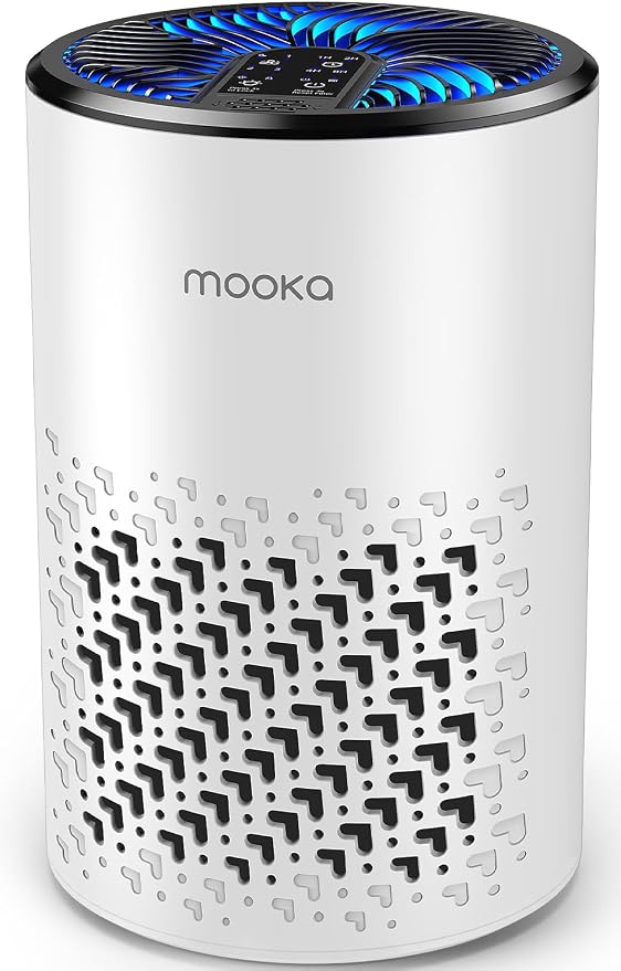 M200L Air Purifiers for Home Large Room 2200ft² + KJ067L Air Purifiers for Bedroom