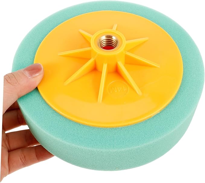ULTECHNOVO 4pcs Polishing Pad for Drill Car Polisher Buffing Wheel for Car Sponge