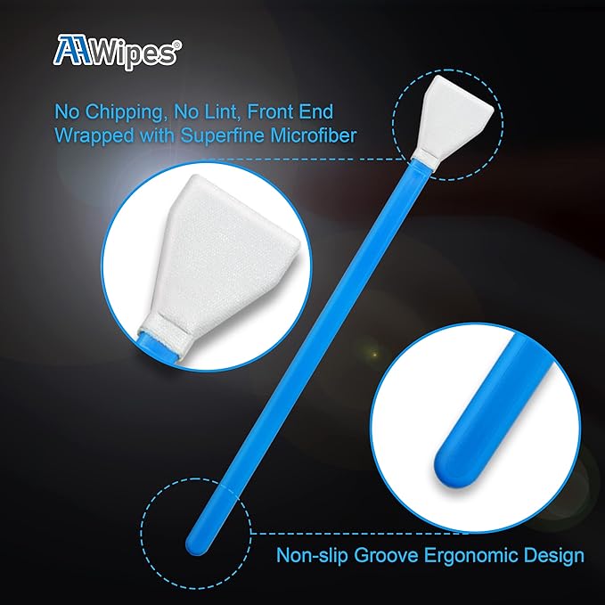 AAWipes Sensor Cleaning Swabs for APS-C Sensors of DDR DSLR or SLR Camera (10 Packs of 16 mm Sensor Cleaning Swabs) (HCS-16-10)