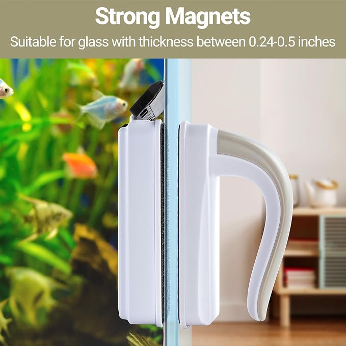 Yaubay Aquarium Filter with Large Magnet Glass Cleaner