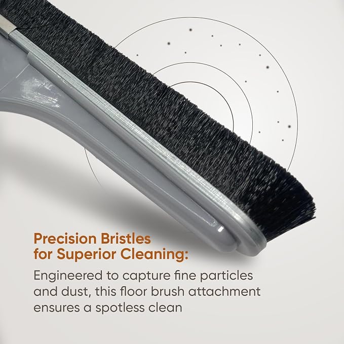Replacement Floor Tool Compatible with ProTeam Vacuum Backpack and Hoover Vacuum – 14" Hard Surface Brush for Commercial Cleaner – Fits Super Coach Pro, C2401, Shoulder Vac Pro