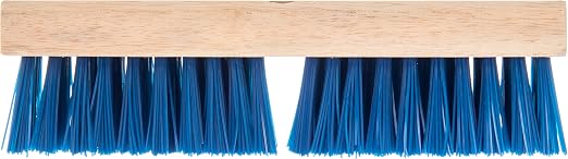 SPARTA Flo-Pac Plastic Deck Scrub Brush, Grout Brush, Floor Scrub Brush with Heavy Duty Stiff Bristles for Floor, Kitchen, Concrete, Tile, Garage, Commercial Use, 10 Inches, Blue (Pack of 12)