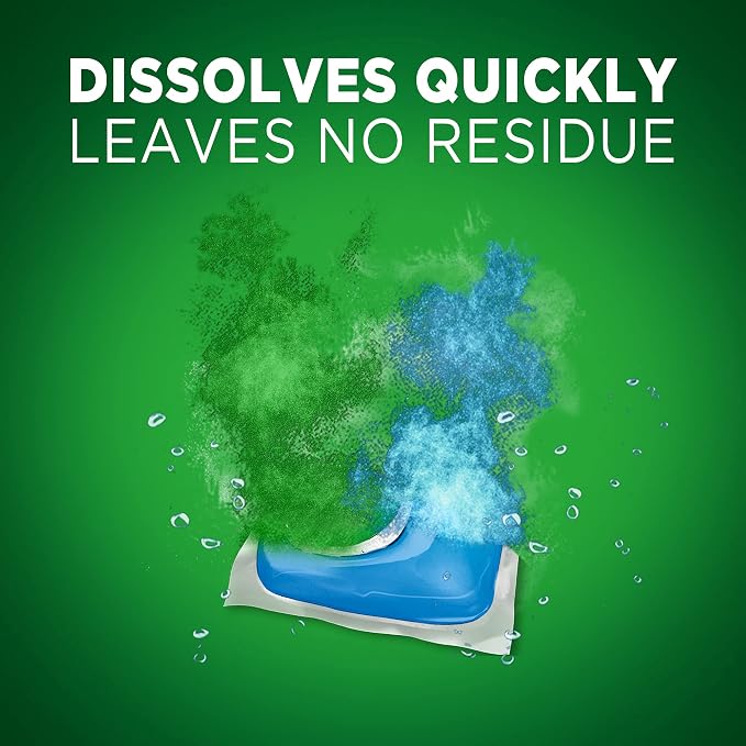 Cascade Complete Dishwasher Pods, Dishwasher Detergent, Dish Detergent Tab Tablets, Fresh, 103 Count (packaging may vary)