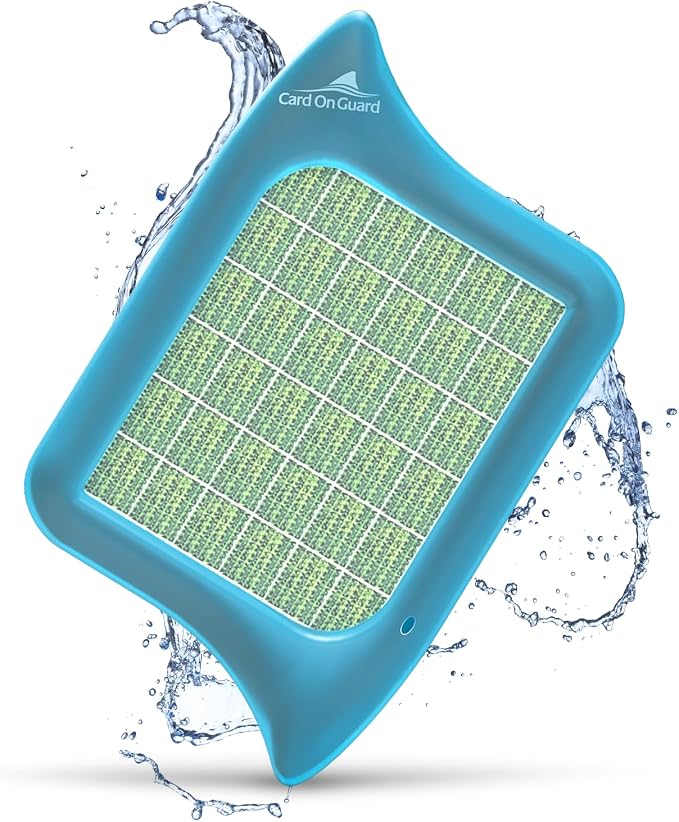 Solar Sanitizer FIN for Swimming Pools | Reduces Chlorine Use by 50% for 12 Months | One FIN Per 15,000 Gallons