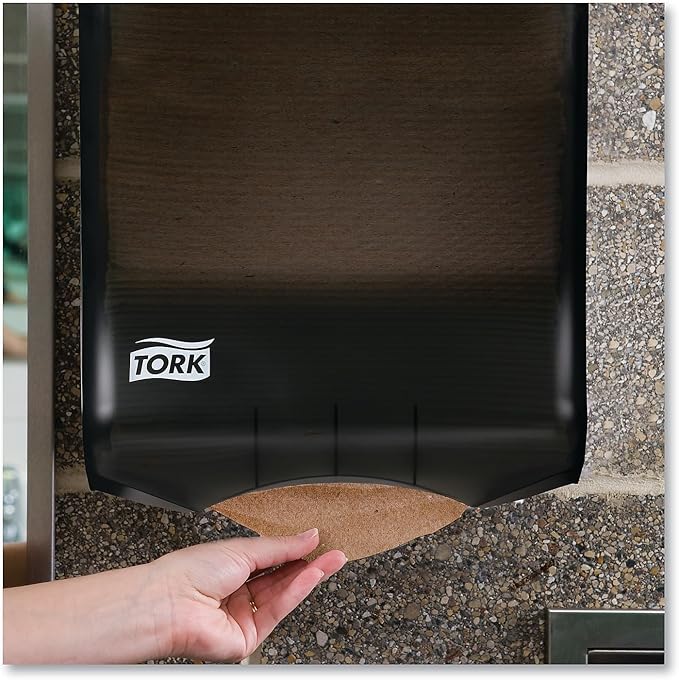 Tork Multifold Hand Towel Natural H2, Universal, 100% Recycled Fibers, 16 x 250 Sheets, MK530A