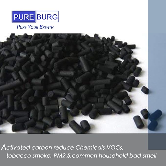 PUREBURG Replacement Filter Compatible with Winix XLC Dual 4-Stage True HEPA Air Purifier, Filter X2, H13 True HEPA Activated Carbon Air Clean Dust VOCs