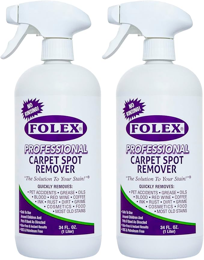 FOLEX Professional Carpet Spot Remover, 34oz