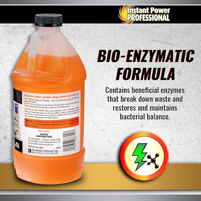 Instant Power RV and Marine Holding Tank Treatment, 8870, 67.6 Fl. Oz.