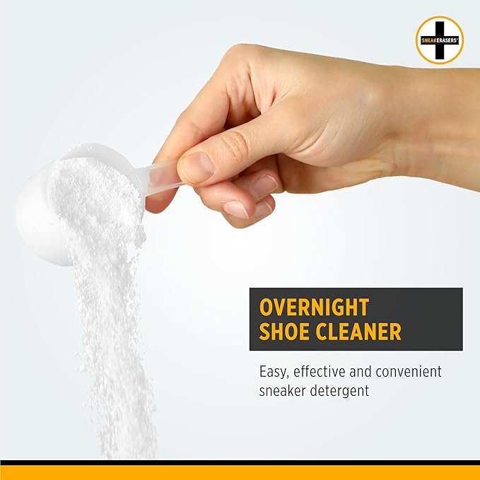 SneakERASERS ERASERS Ultimate Cleaning BundleInstant Sole and Sneaker Cleaner, Overnight Soak, Pre-Moistened, AutoERASERS