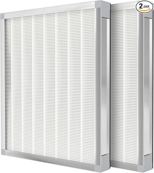 F301H HEPA Filter for Air Shield 550 HEPA Air Scrubber - Stage 2 550 Air Filter, H13, 16 x 19 x 2" Replacement Filter Compatible with bluedri, dri-eaz, phoenix & bear Air shield Models, 2Pack