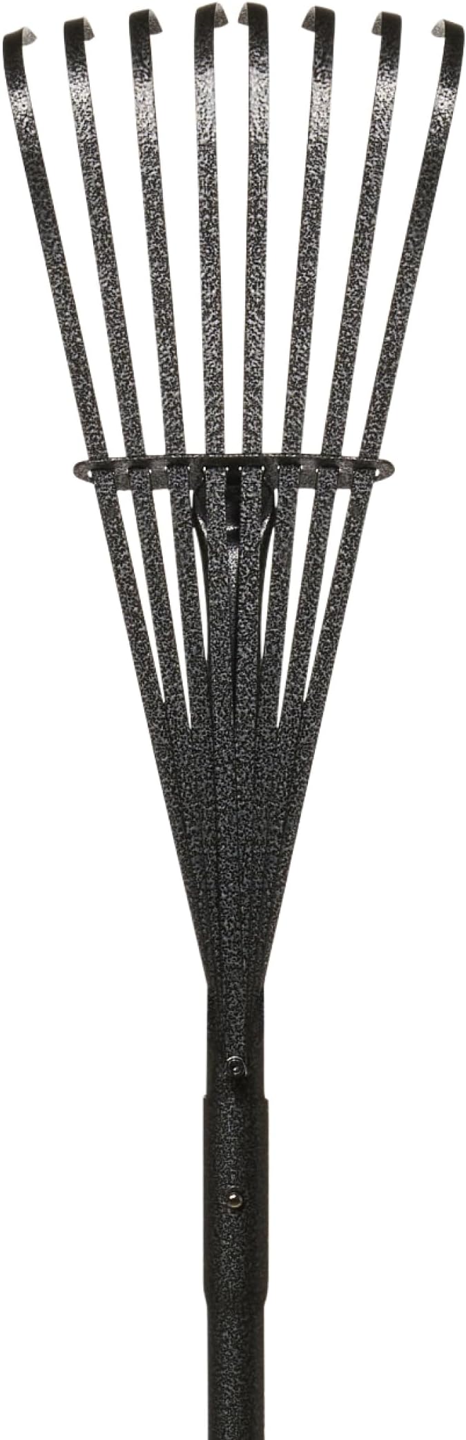 Yard Butler ILT-8 World’s Greatest Rake 8” Wide Shrub Rake Garden Rake for Lawncare - Convenient Garden Cleaning Accessory - Lightweight Wooden Handle - Steel Tines - Easy to Maneuver