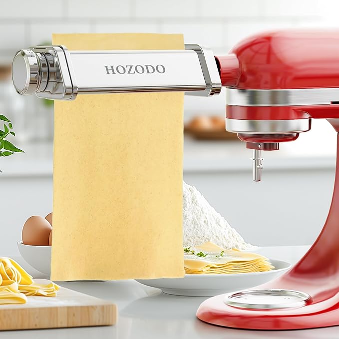 Pasta Attachment & Pouring Shield for KitchenAid Mixer