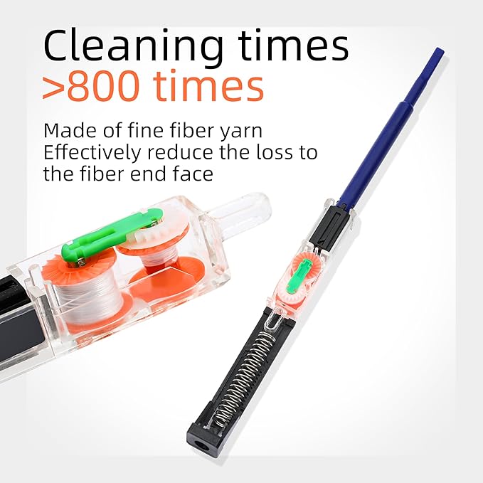 FTTH Fiber End-Face Cleaning Pen 1.25mm Connectors LC/MU Fiber Optic Cleaner Pen