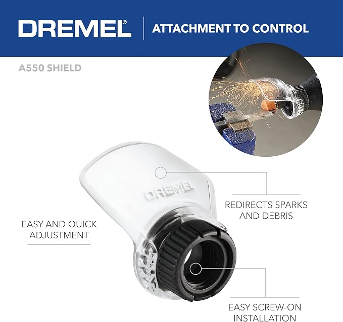 Dremel 4300-9/64 Rotary Tool Kit with Flex Shaft - 9 Attachments & 64 Accessories - Ideal for Engraving, Etching, Sanding, and Polishing